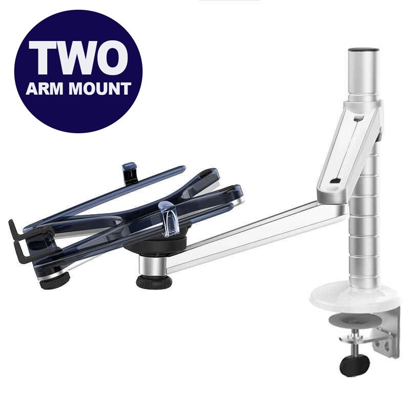Aluminium Laptop Desk Mount Bracket Stand OA1S For Laptop Adjustable Desk Mount
