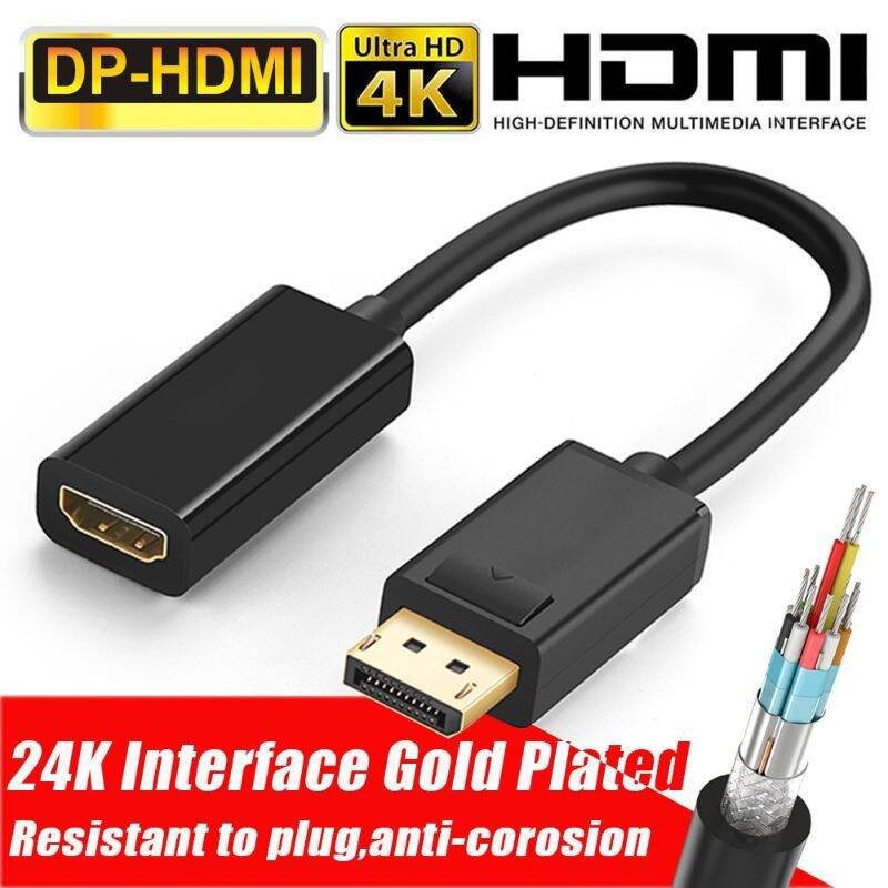 NEXT DAY SG Displayport to hdmi dp hdmi 4K display port to hdmi display port hdmi network cable cables port 1 4