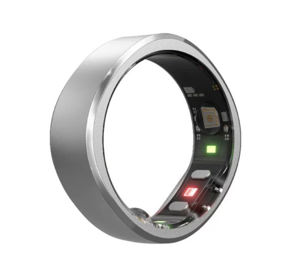RingConn Gen 1 Smart Ring - Size 12 (Moonlit Silver)