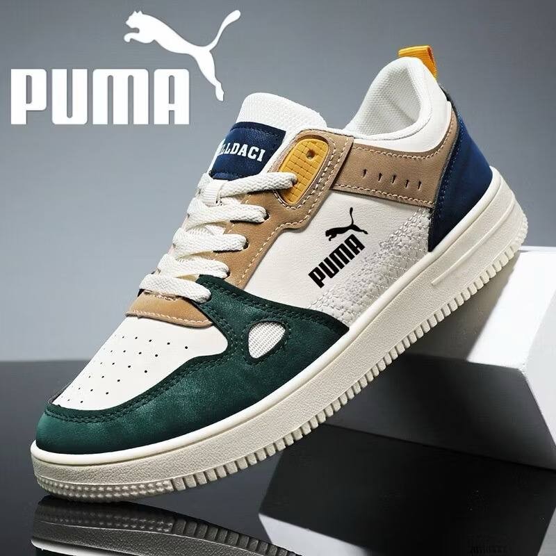 Men'S Shoes Men'S Sneakers Casual Men'S Leather Breathable Sport Shoes Fashion Men'S Skateboard Shoes