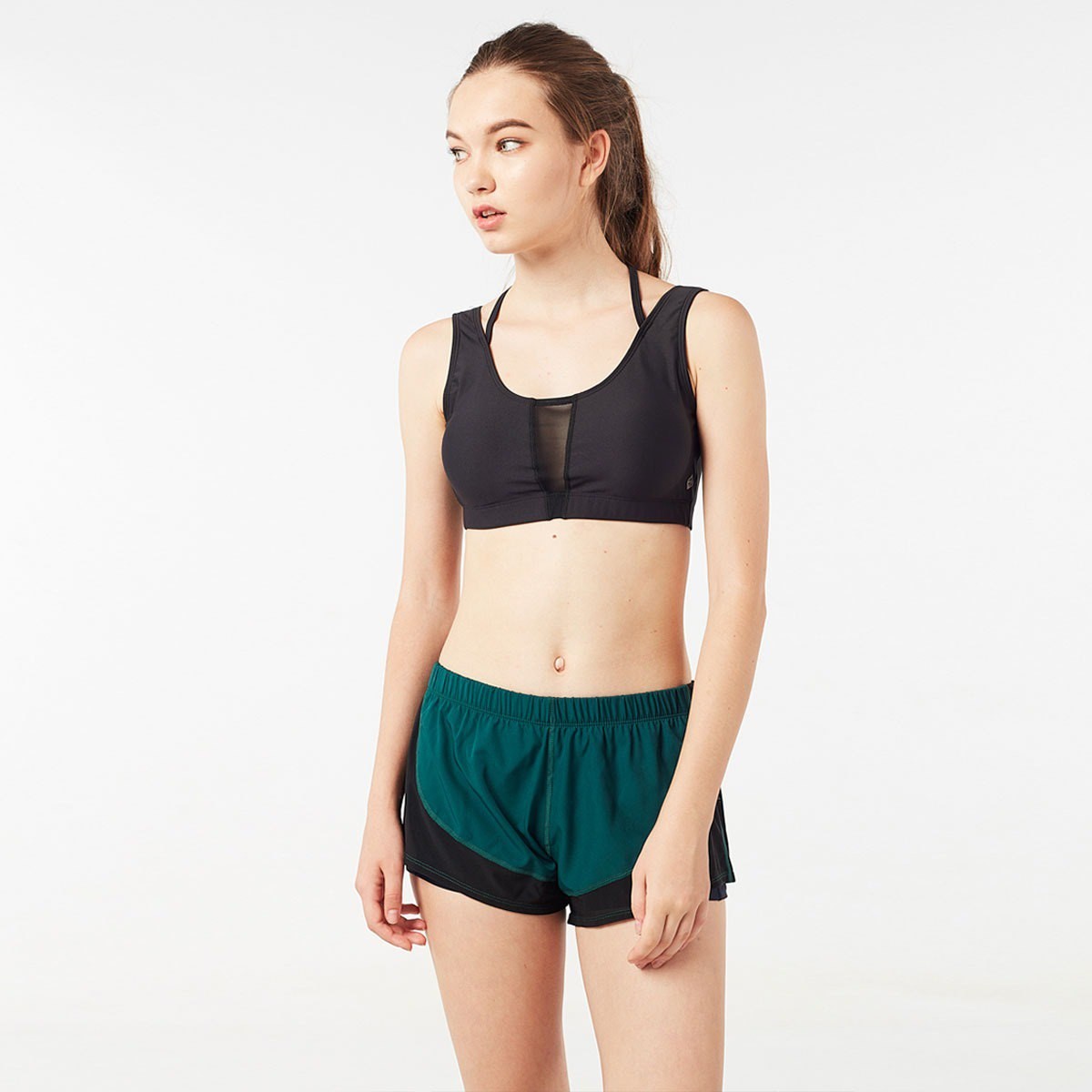 FUNFIT Crossback Mesh Sports Bra/ Crop Top (Variety Print) (SG Seller | Local Swimwear and Activewear Brand)