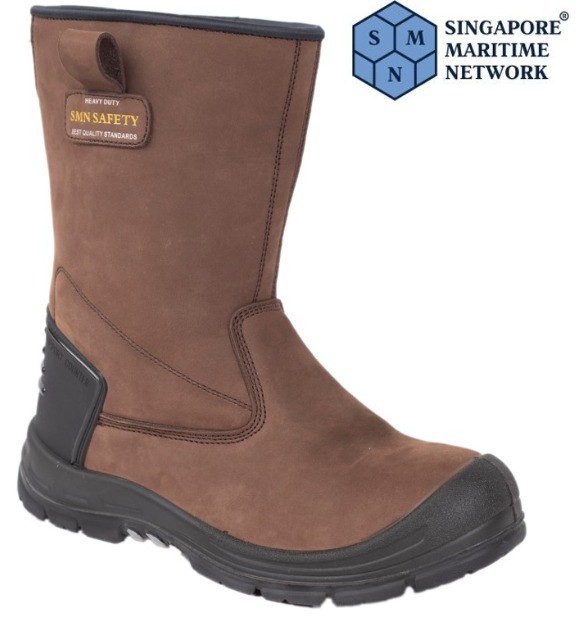 SMN-9503 HA, (High Cut Pull-up Boot). Multi-Purpose Usage: Work, Casual, etc. (Steel Toe Cap) (Steel Mid Sole)