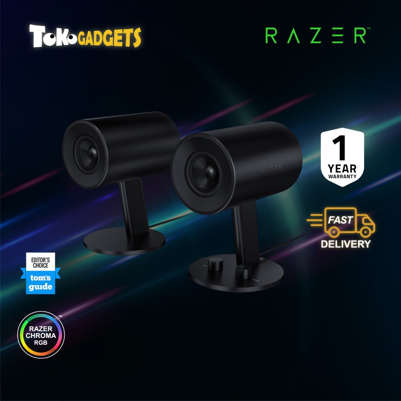 Razer Nommo 2.0 Gaming Speakers