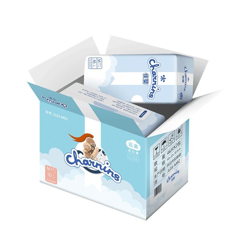[Carton deal] Charnins Diapers baby disposable Pull-up Pants / Tape [Size S/M/L/XL/XXL/XXXL]