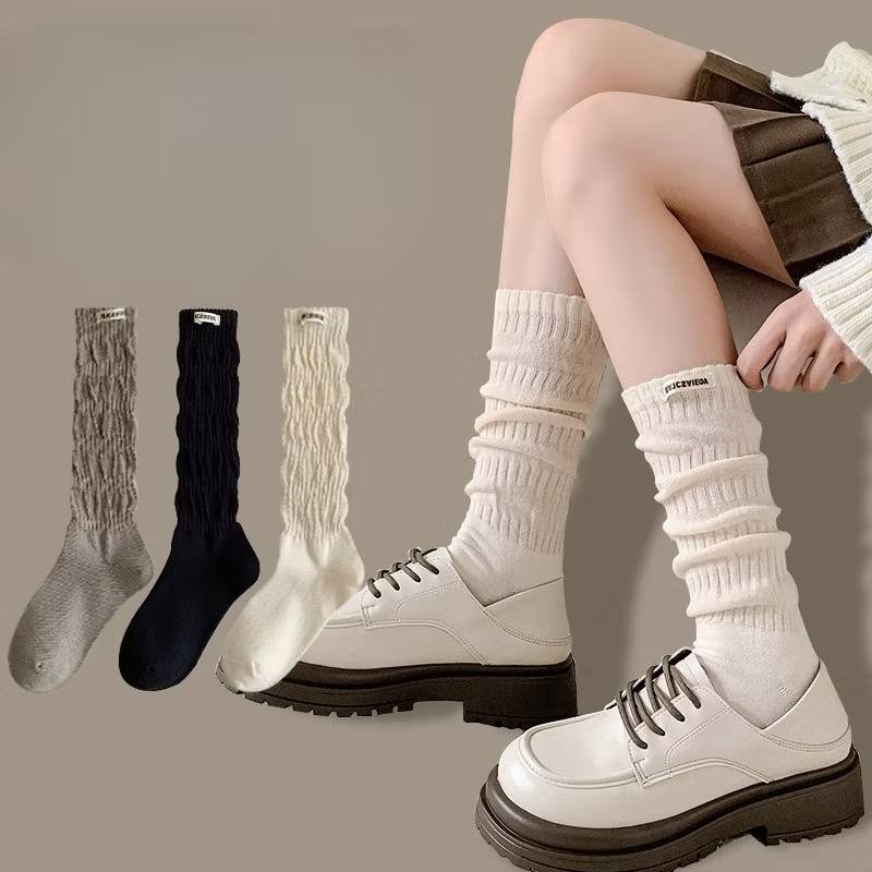 7Pcs Maternity Socks Stoking Stoking Fluffy Sock