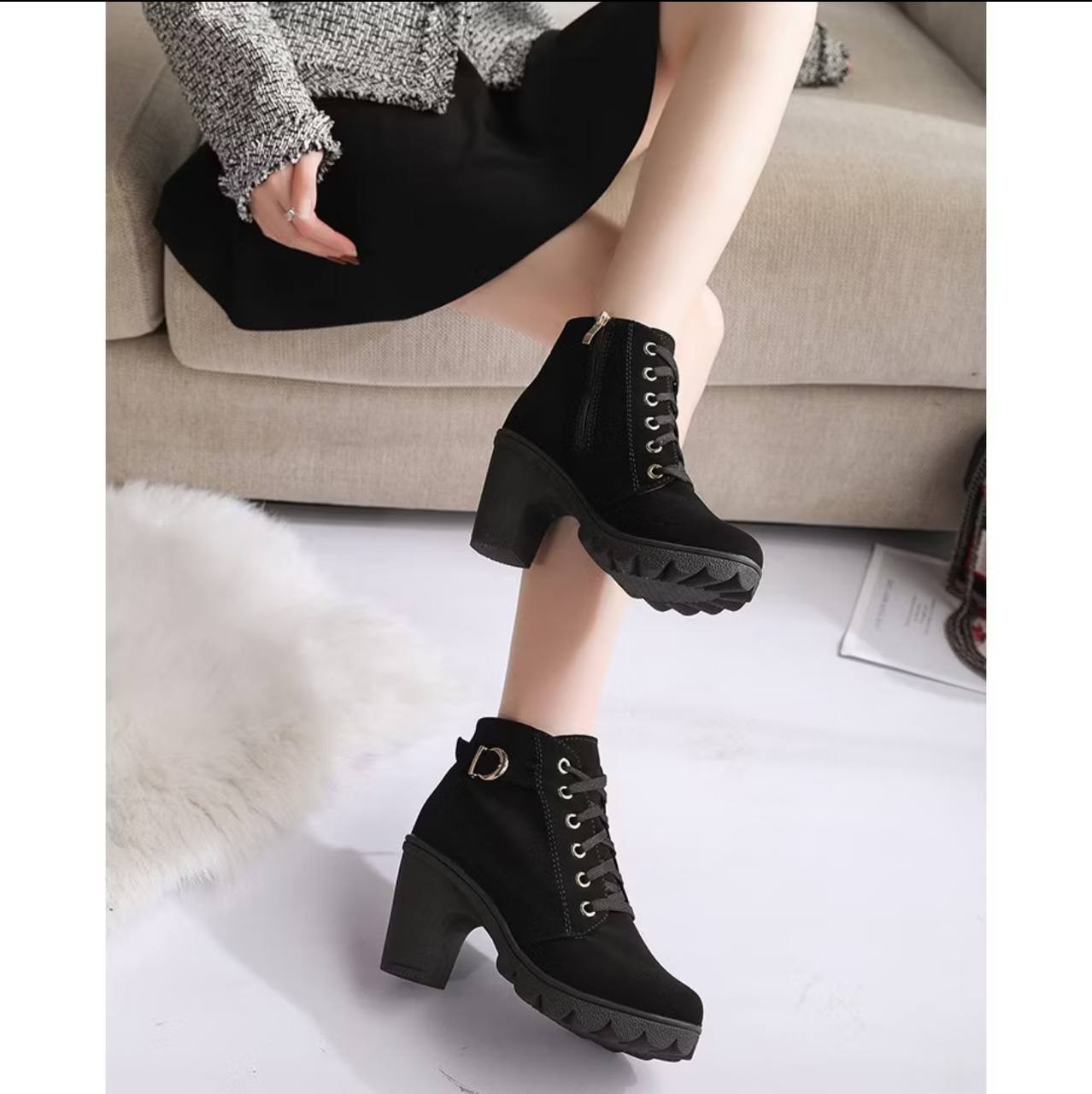 Women Boots Heels Women Shoes