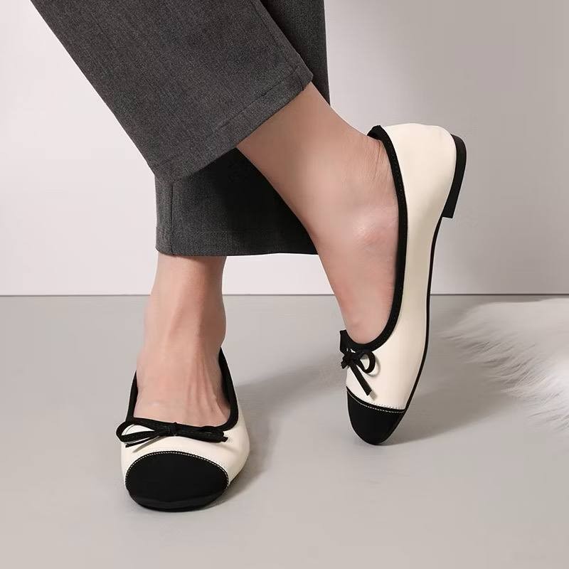 Women New Flat Shoes Fashionable Lightweight Versatile Good-looking Casual Ladylike Style