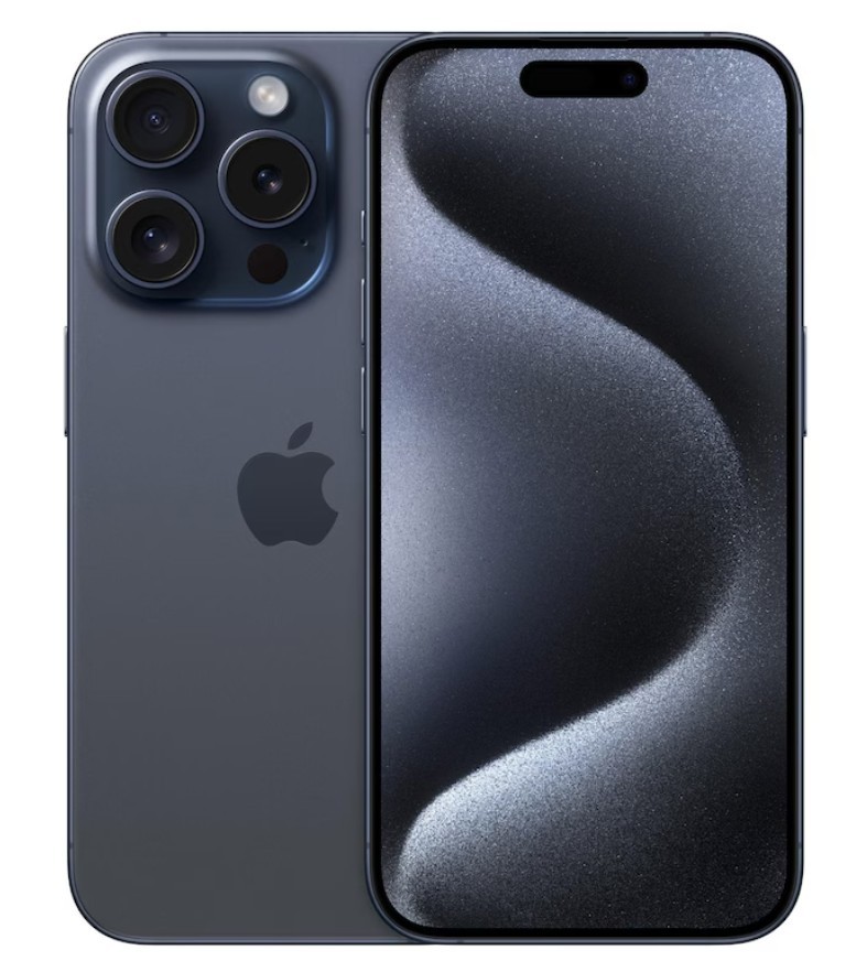 Apple iPhone 15 Pro 128GB Blue Titanium [Open Box] - As New