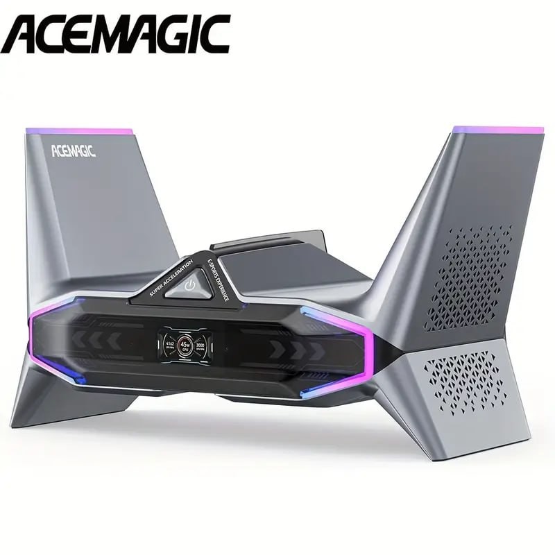 ACEMAGIC STARSHIP M2A Gaming Mini PC I7-12700H (up To 4.7GHz) GeForce RTX 3060M (12GB) 32GB RAM DDR5 1TB PCIe3.0*4 SSD WiFi 6 BT5.2 Dual 2.5G LAN 8K Four Display USB4 Logo Projection